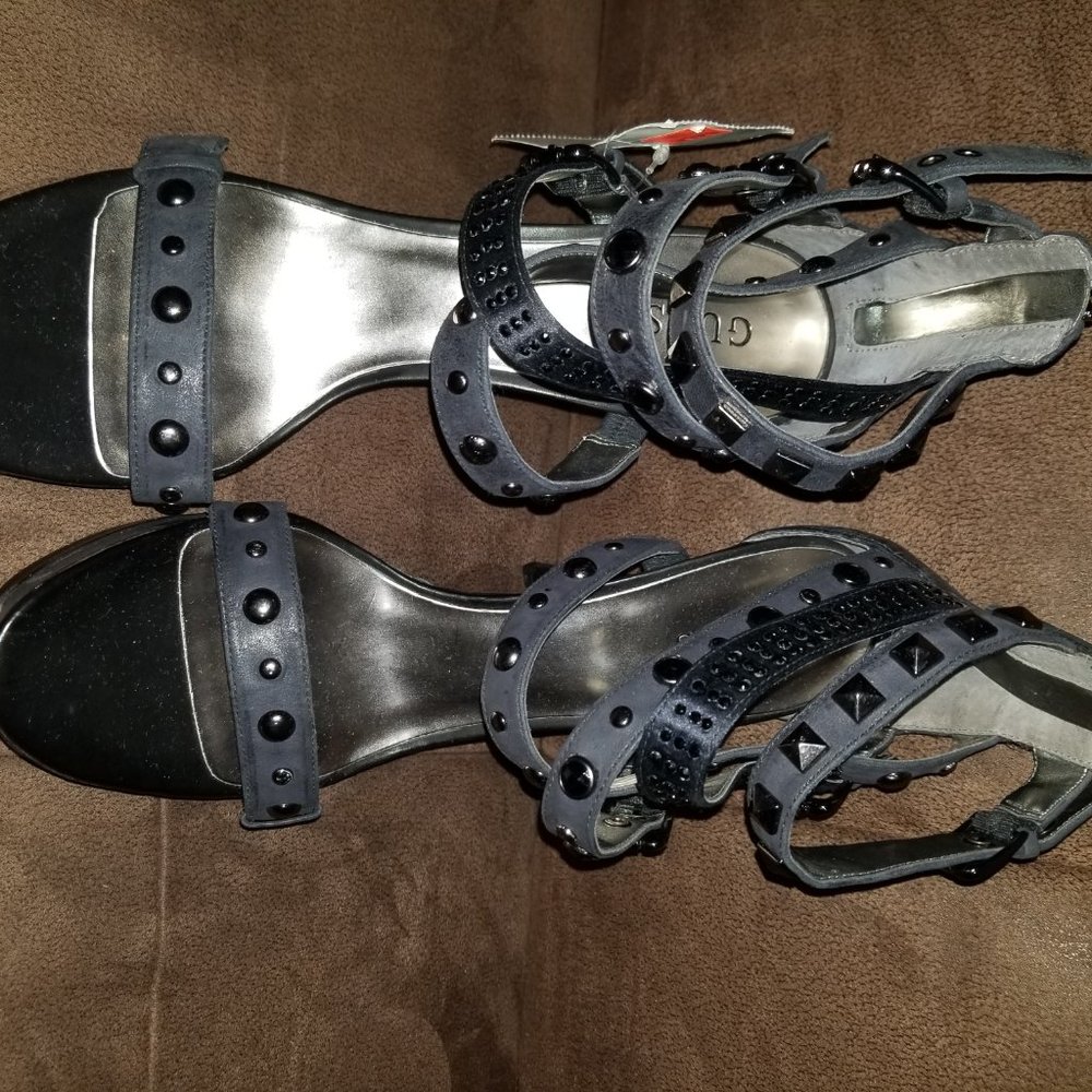 NWT Sexy Strappy Black Heels
